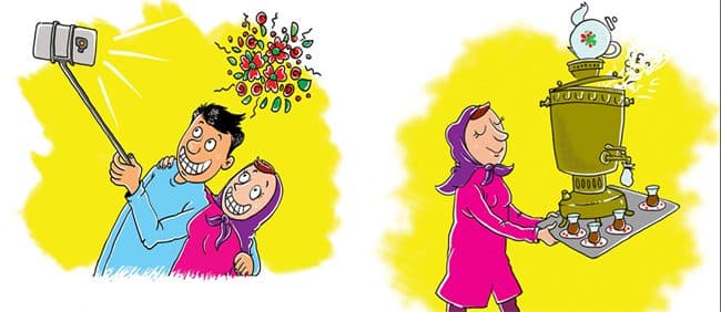 «ازدواج بی بهانه» در قالب کارتون