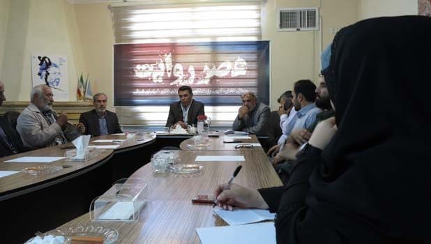 «عصر روایت» با حضور رزمندگان و فرماندهان خراسان شمالی کلید خورد