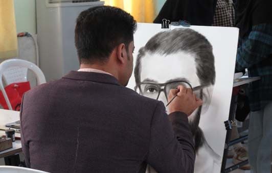 کار گروهی، تجربه‌ای متفاوت و تاثیرگذار برای هنرمندان کارگاه آموزشی «طراحی چهره»