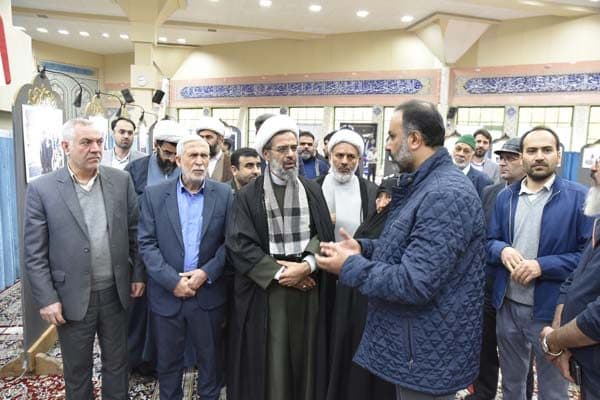 افتتاحیه نمایشگاه تجسمی کاروان روایت حبیب