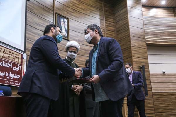 آئین اختتام یازدهمین جشنواره بین المللی کاریکاتور حوزه هنری خراسان شمالی« بنی آدم»