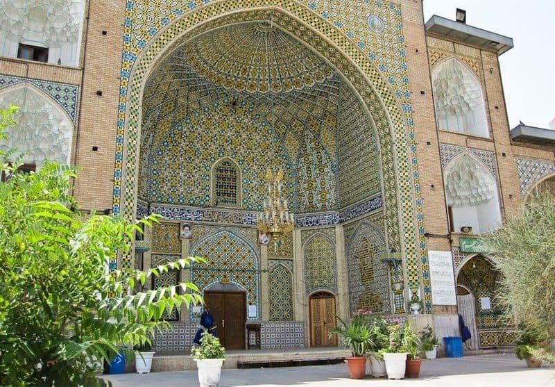 A Beautiful Mosque near Tehran Grand Bazaar