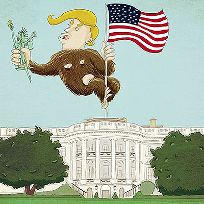 مجموعه ای از کاریکاتورهای آنه دره نه و آن کارولین تلنائس