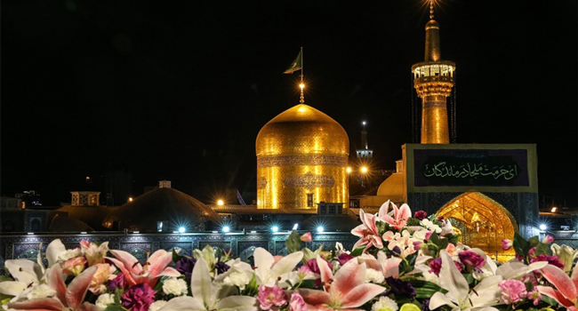 ولادت هشتمین اختر تابناک آسمان امامت و ولایت، آقا امام رضا علیه اسلام مبارک‌باد