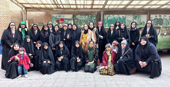 اعزام بانوان فعال مذهبی و هنری استان به اردوی فرهنگی تهران