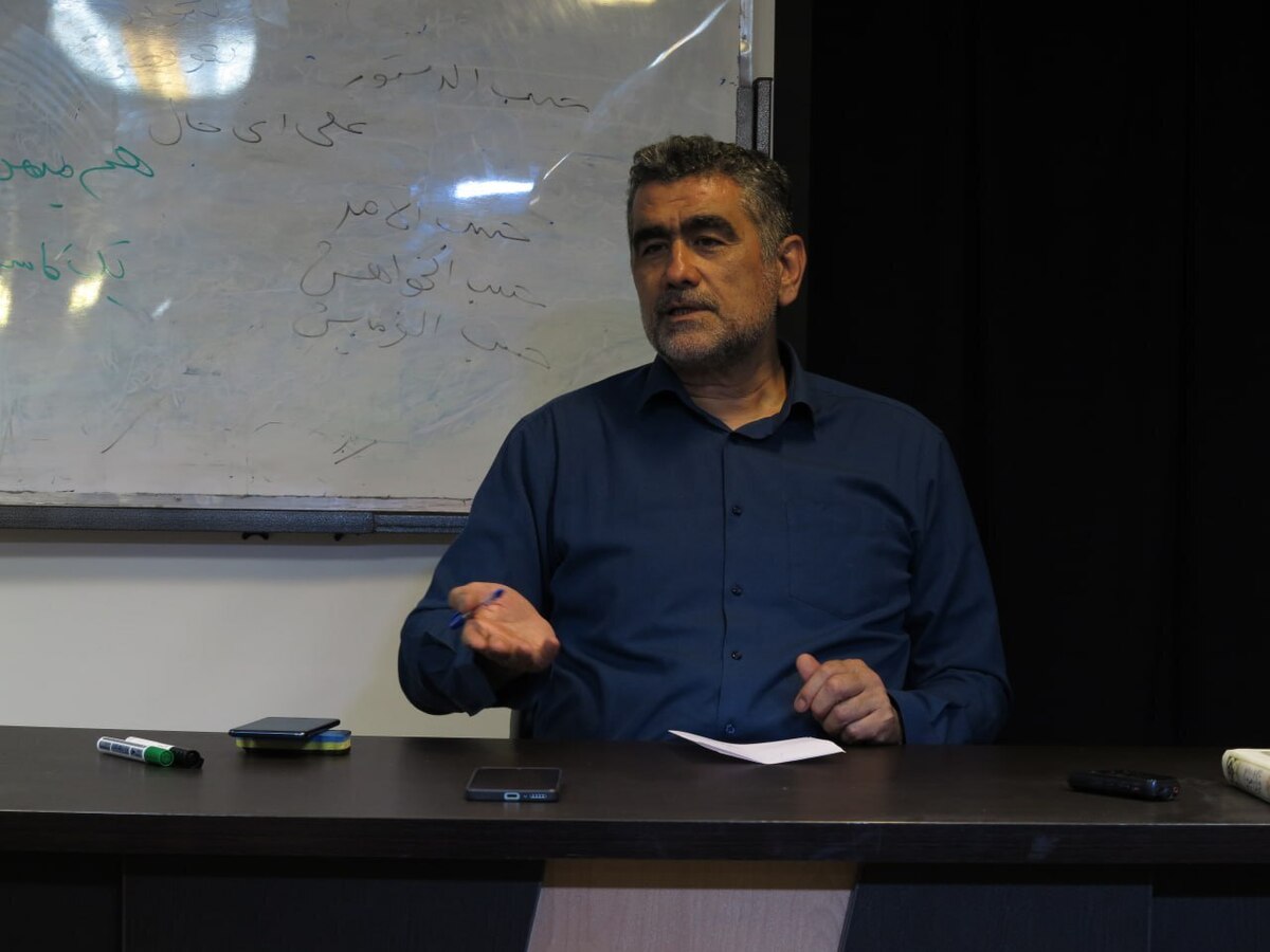 گزارش تصویری از کارگاه مصاحبه در تاریخ شفاهی با حضور محمد قاسمی‌پور